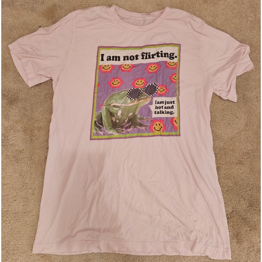 Funny Pink Graphic Tshirt